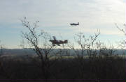 Gary & Danny "Fly-By" in a Pitts & the RV8